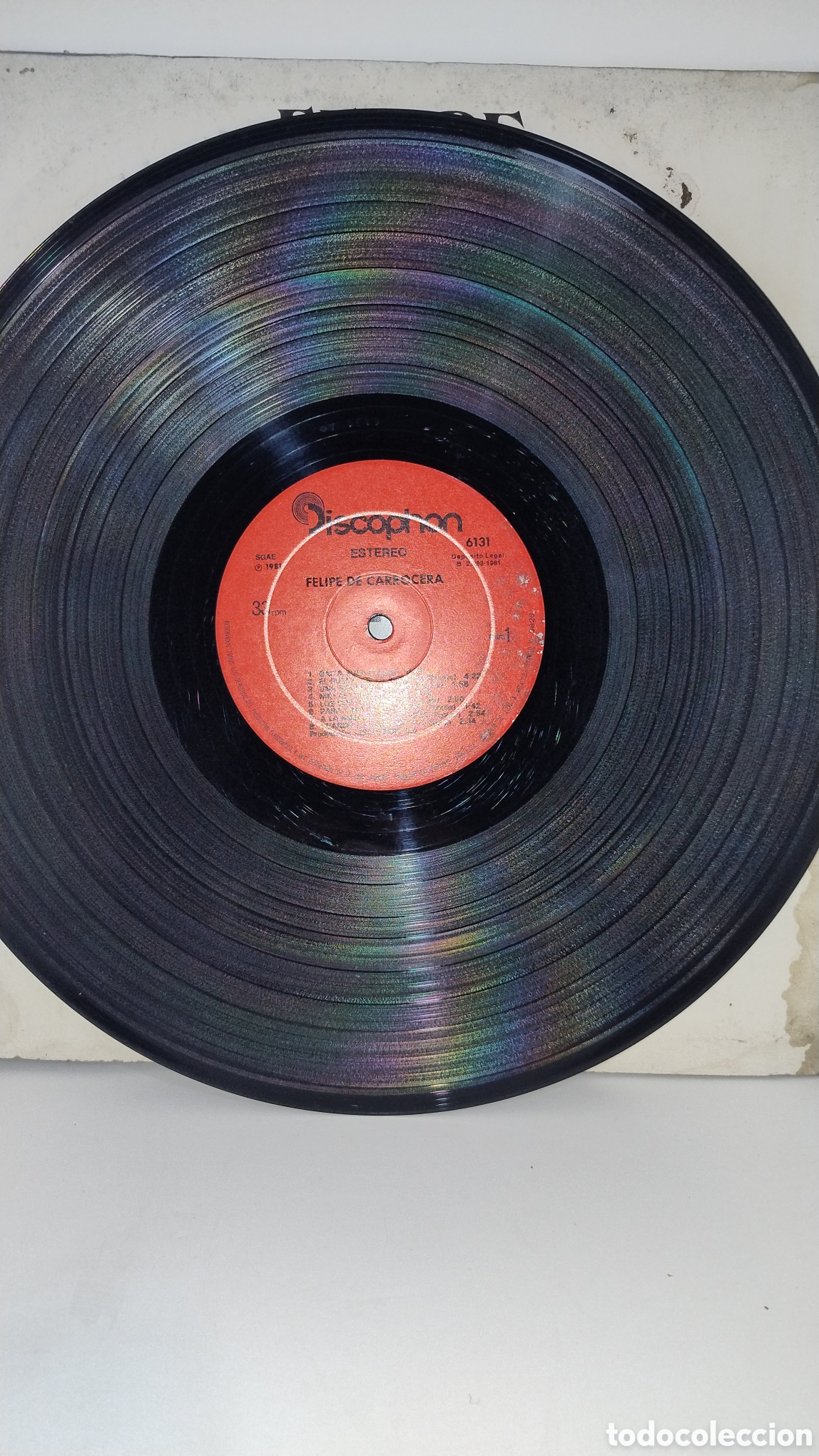 Discos de vinilo: Felipe de carrocera LP asturiano - Foto 3