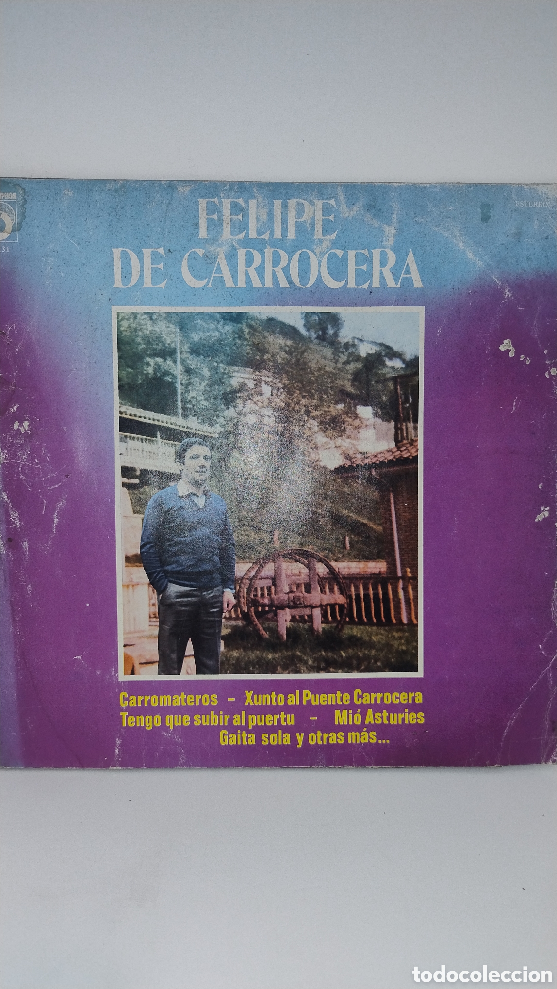 Discos de vinilo: Felipe de carrocera LP asturiano - Foto 1