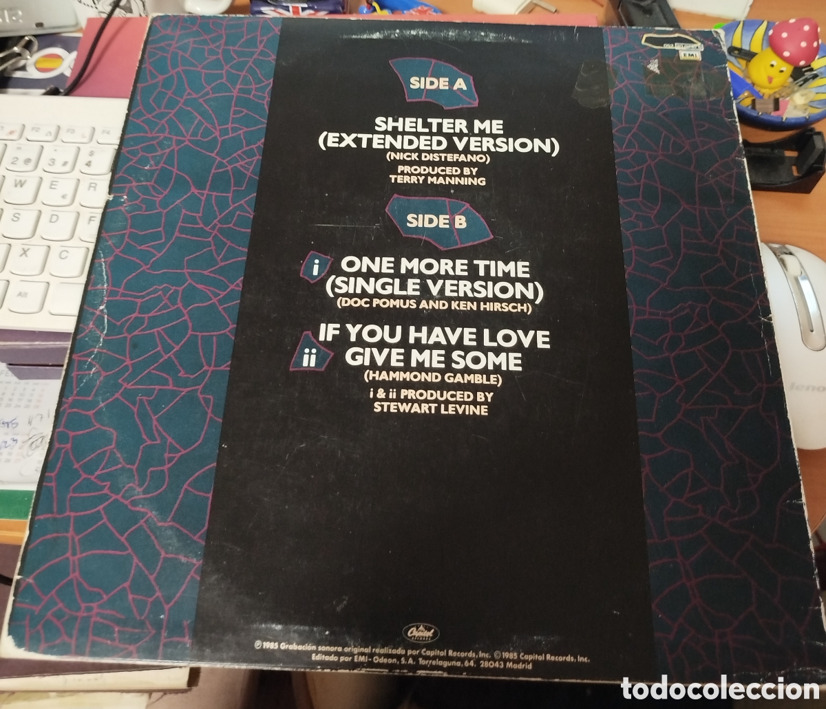 Discos de vinilo: Joe Cocker - Shelter me - Foto 2