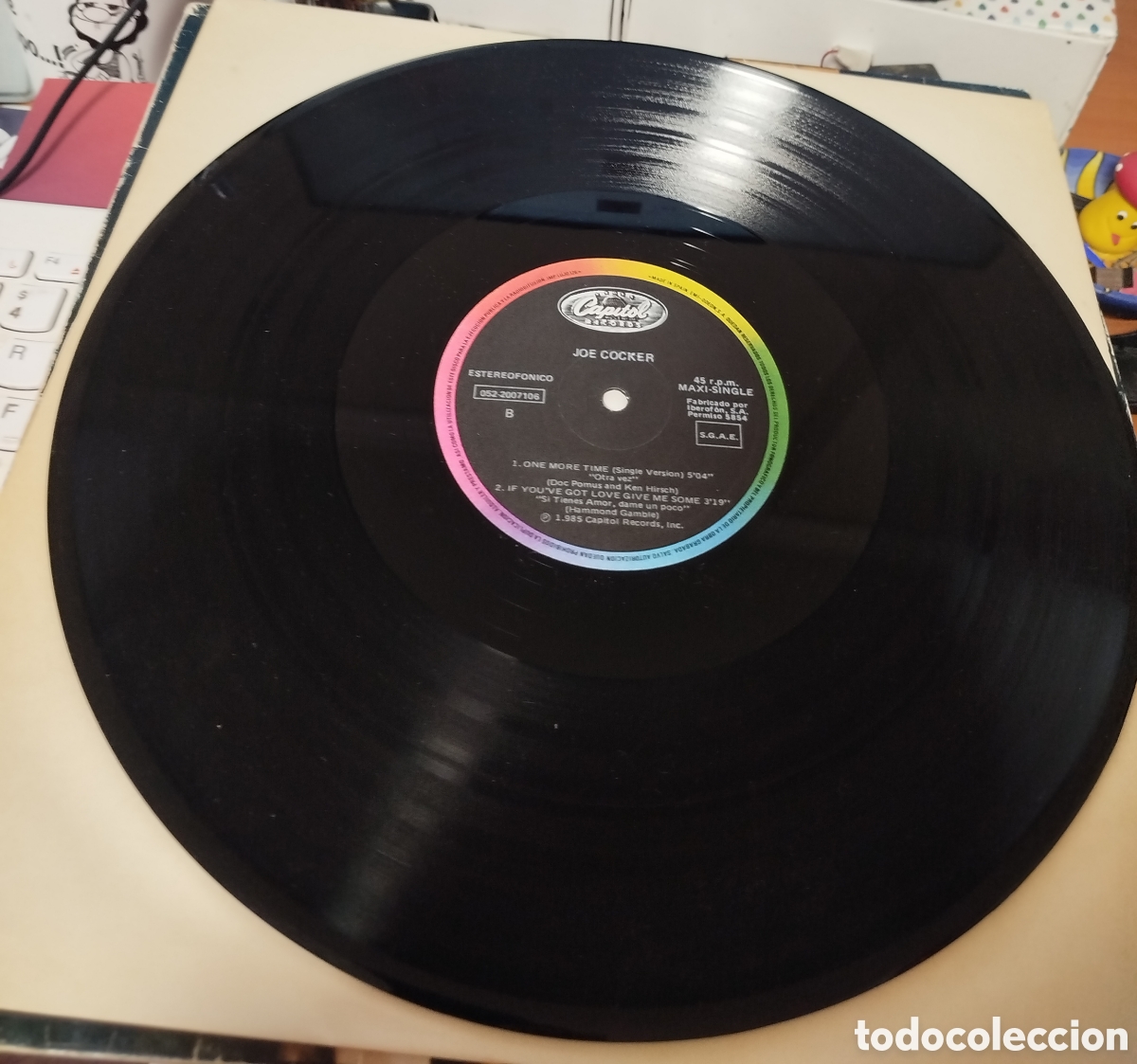 Discos de vinilo: Joe Cocker - Shelter me - Foto 3