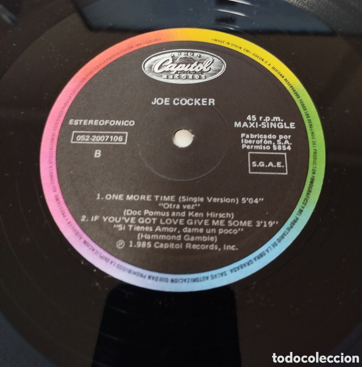 Discos de vinilo: Joe Cocker - Shelter me - Foto 4