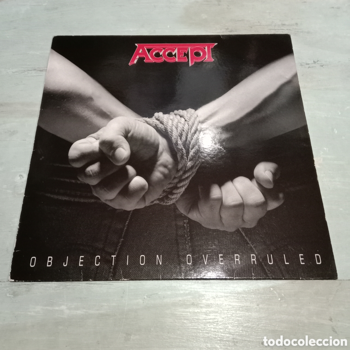 Discos de vinilo: ACCEPT - OBJECTION OVERRULED - LP - Foto 1