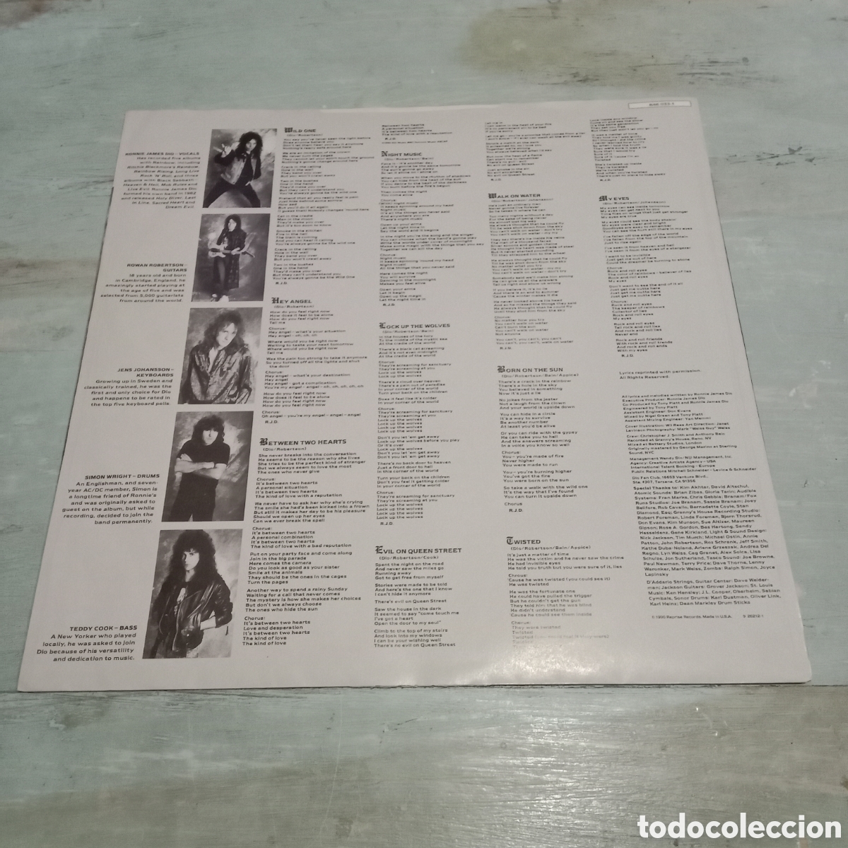 Discos de vinilo: DIO - LOCK UP THE WOLVES - LP - Foto 5