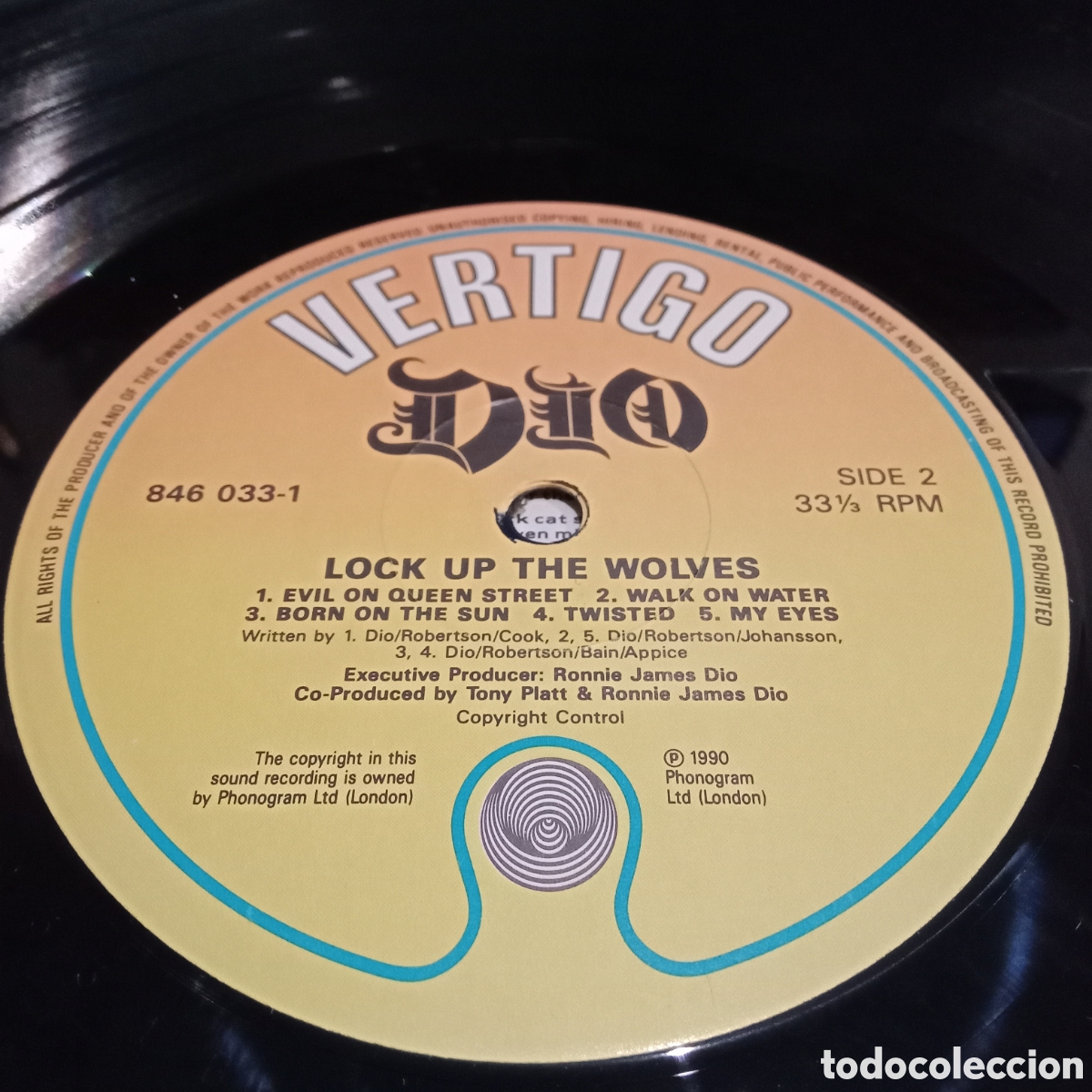 Discos de vinilo: DIO - LOCK UP THE WOLVES - LP - Foto 7