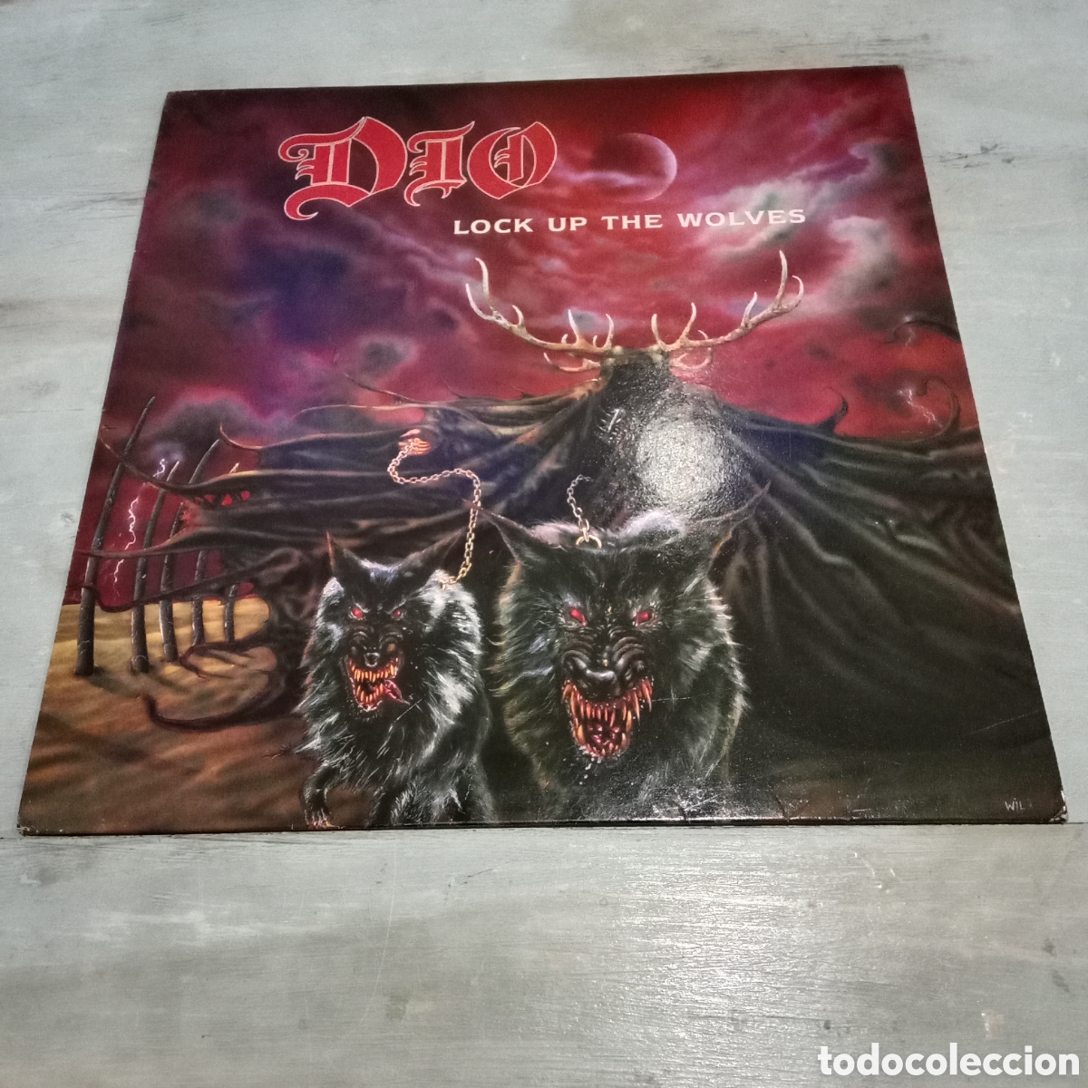 Discos de vinilo: DIO - LOCK UP THE WOLVES - LP - Foto 1
