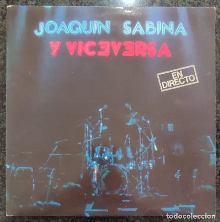 Discos de vinilo: Joaquin Sabina y Viceversa - Joaquin Sabina - Foto 1