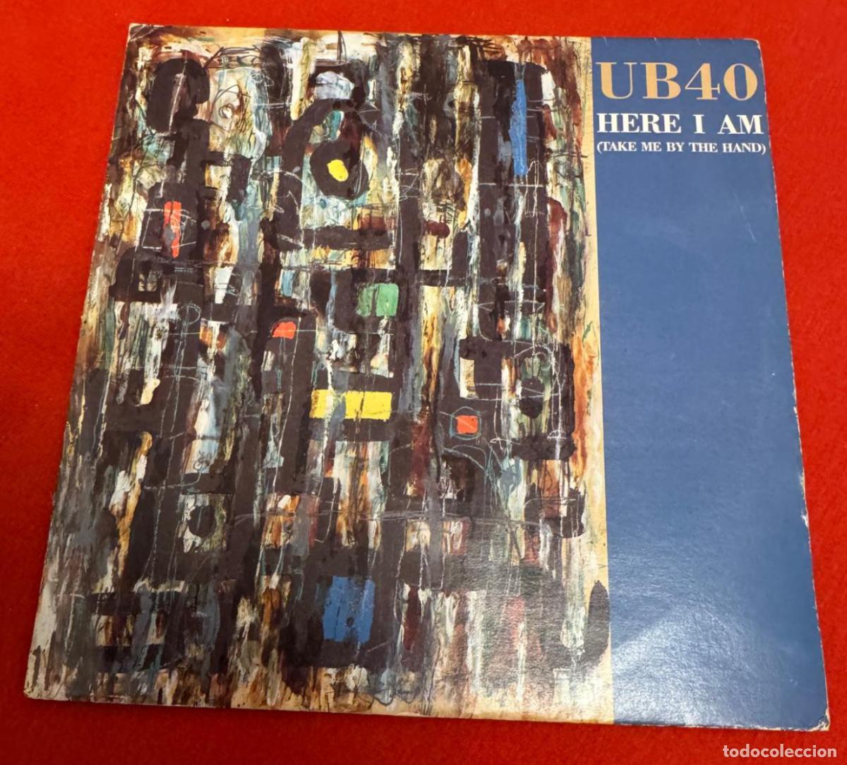 Discos de vinilo: UB 40 45t Here I AM VG++ EX - Foto 1
