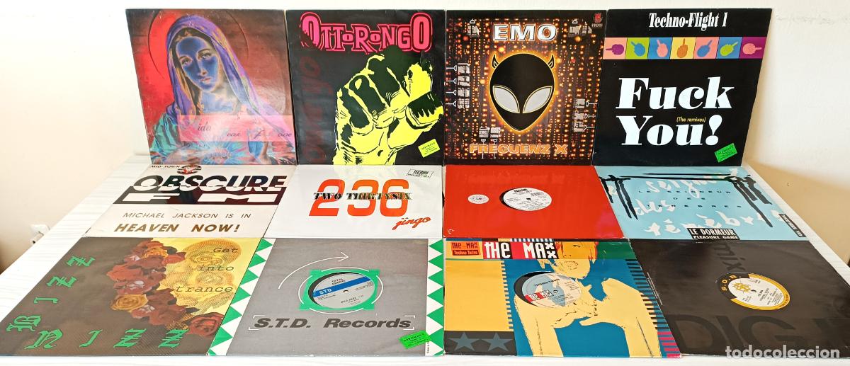 Discos de vinilo: 12 MAXIS TECHNO, ... A&Ntilde;OS 90&acute;s - Foto 4