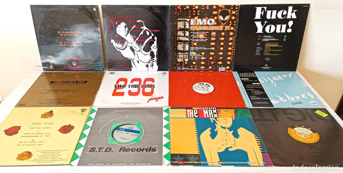 Discos de vinilo: 12 MAXIS TECHNO, ... A&Ntilde;OS 90&acute;s - Foto 2