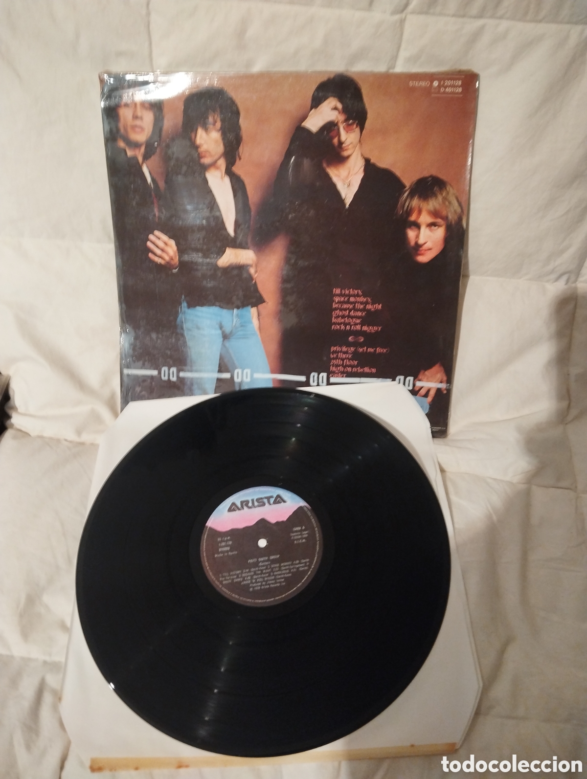 Discos de vinilo: PATTI SMITH GROUP. EASTER.EDICION SPAIN 1980 - Foto 2