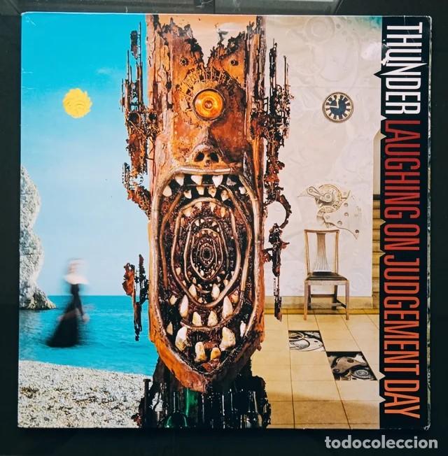 Discos de vinilo: Doble LP Thunder Laughing on Judgement Day. 1992. - Foto 1
