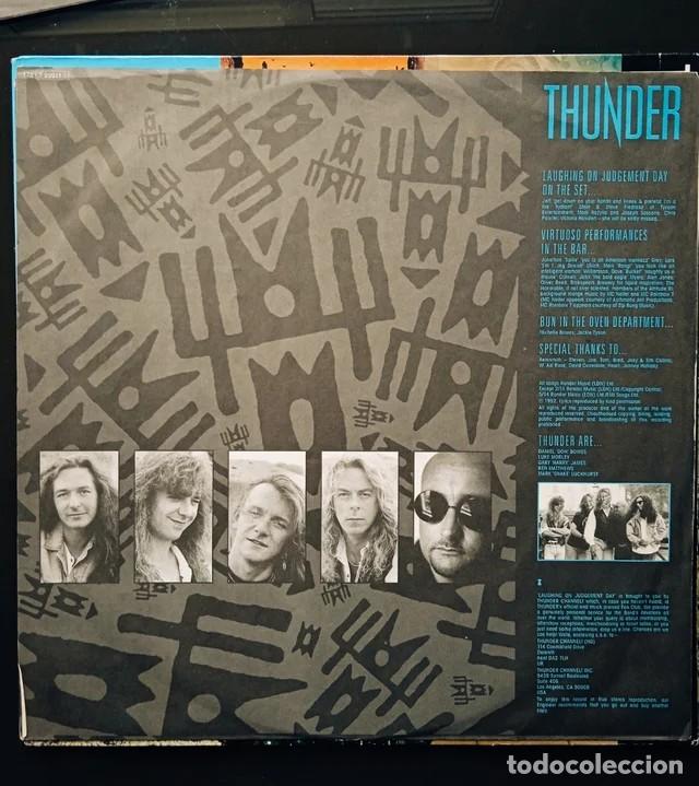 Discos de vinilo: Doble LP Thunder Laughing on Judgement Day. 1992. - Foto 5