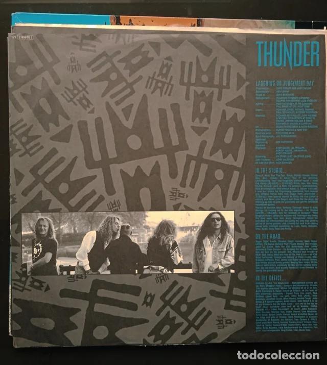 Discos de vinilo: Doble LP Thunder Laughing on Judgement Day. 1992. - Foto 8