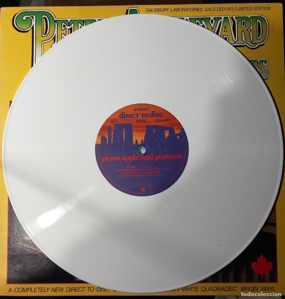 Discos de vinilo: Peter Appleyard / Presents / LP [VINILO BLANCO] - Foto 3