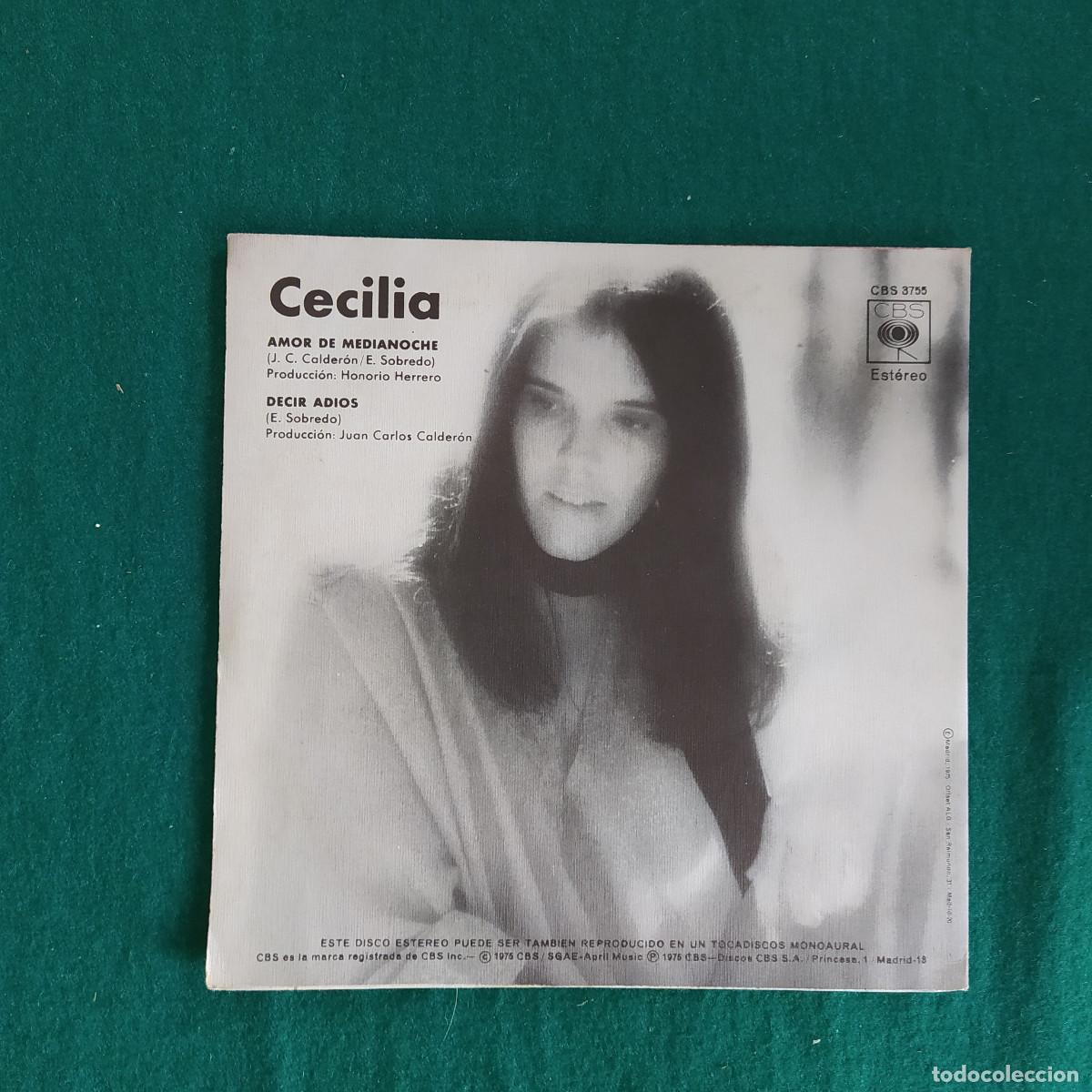 Discos de vinilo: Cecilia &ndash; Amor De Medianoche - Foto 2