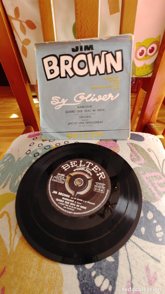 Discos de vinilo: JIM BROWN-EP MABELLENE +3 - Foto 1