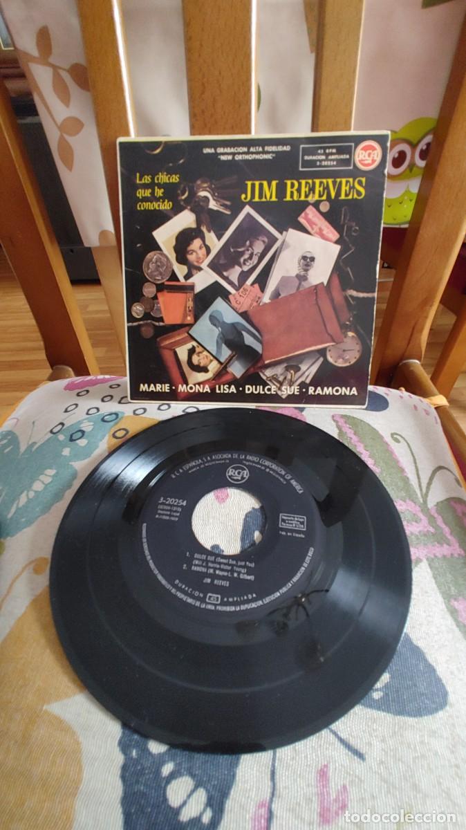 Discos de vinilo: JIM REEVES-EP LAS CHICAS QUE HE CONOCIDO - Foto 1