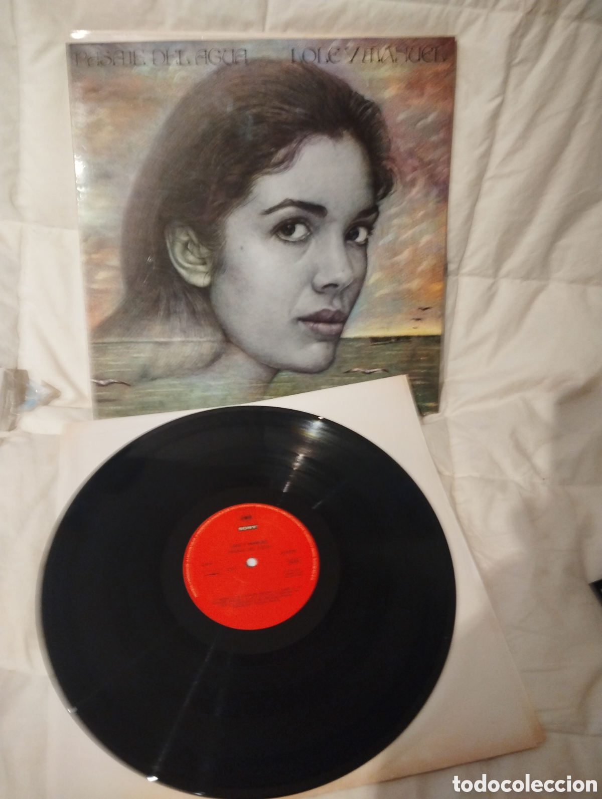 Discos de vinilo: LOLE Y MANUEL. PASAJE DEL AGUA - Foto 3