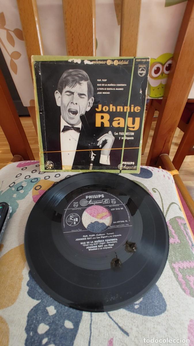 Discos de vinilo: JOHNNIE RAY-EP FLIP FLOP +3 - Foto 1