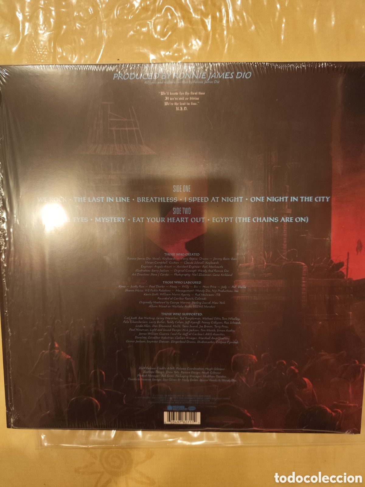 Discos de vinilo: DIO the last in line - Foto 2