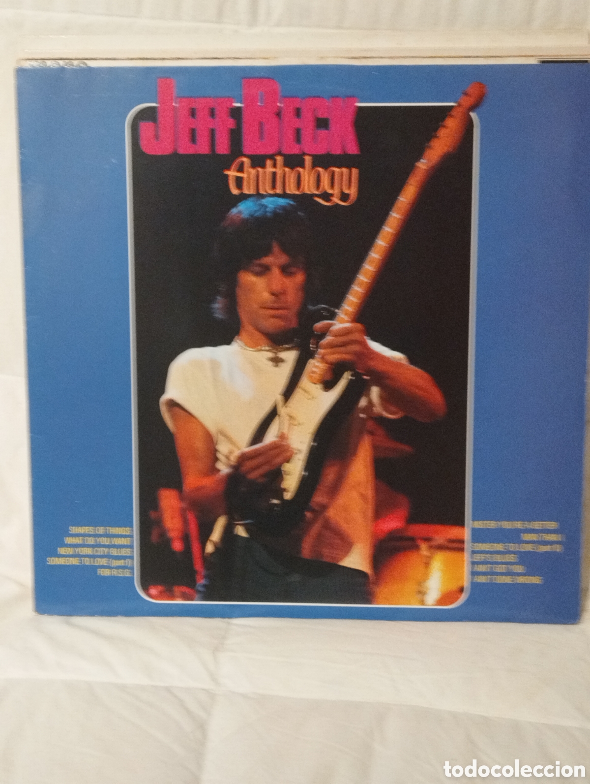 Discos de vinilo: JEFF BECK, ANTHOLOGY, EDICI&Oacute;N HOLANDESA - Foto 1