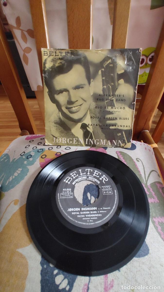 Discos de vinilo: JORGEN INGMANN-EP ALEXANDER`S RAGTIME BAND +3 - Foto 1