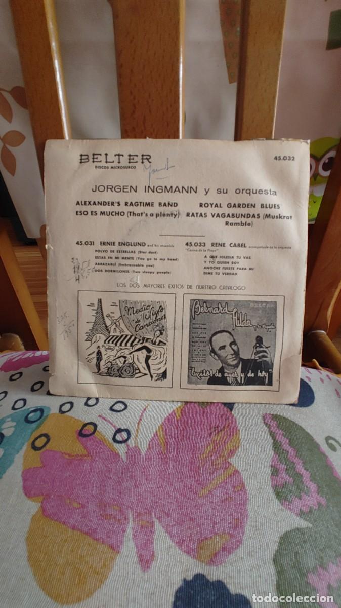 Discos de vinilo: JORGEN INGMANN-EP ALEXANDER`S RAGTIME BAND +3 - Foto 2