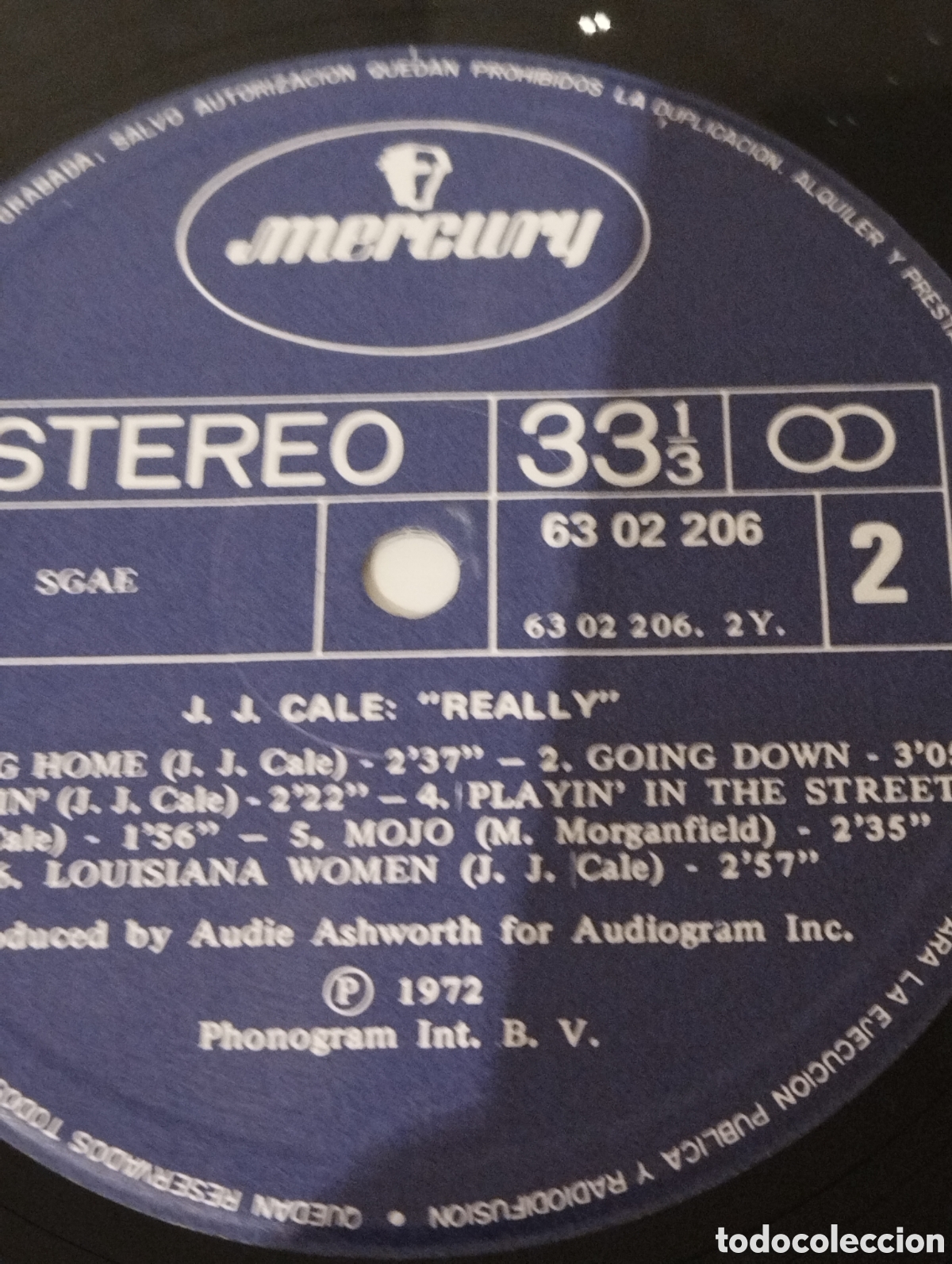 Discos de vinilo: J.J. CALE. REALLY, Spain 1972 - Foto 3