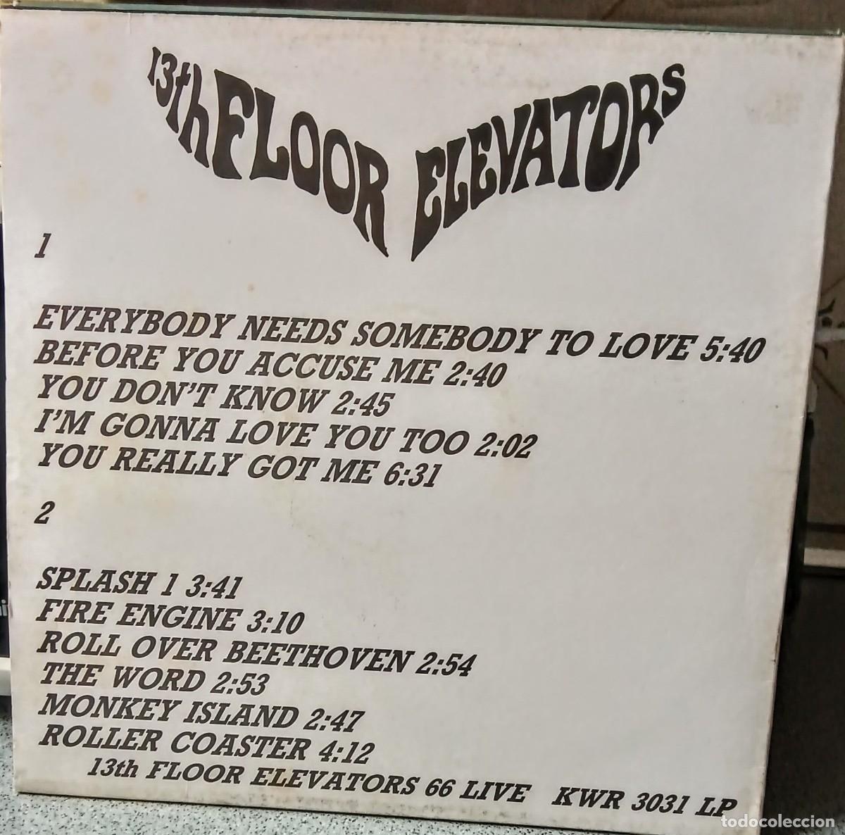 Discos de vinilo: 13TH FLOOR ELEVATORS // Francia VG++ - Foto 2