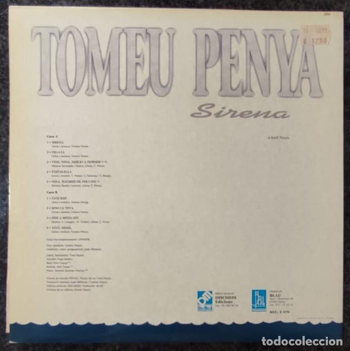 Discos de vinilo: Sirena - Tomeu Penya - Foto 2