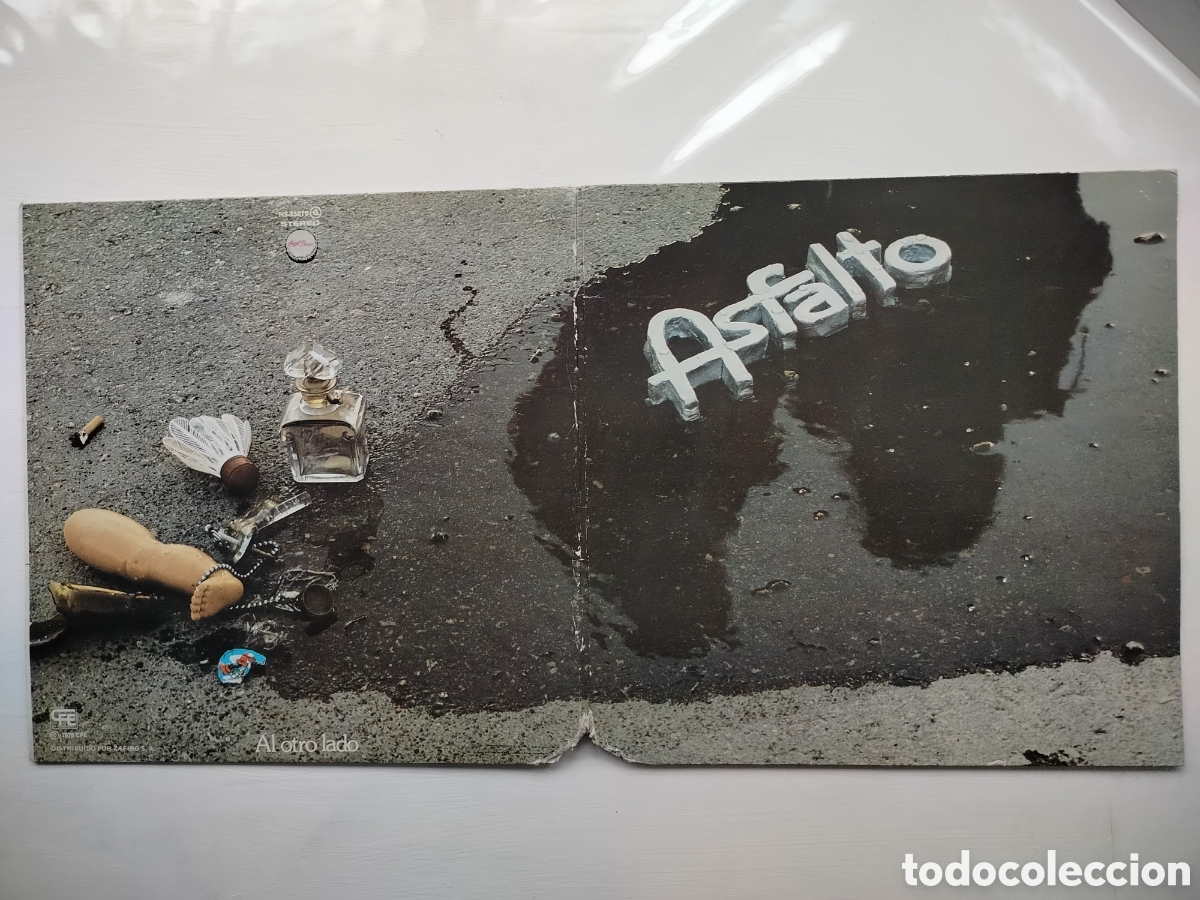 Discos de vinilo: Asfalto LP Al Otro Lado - Foto 3
