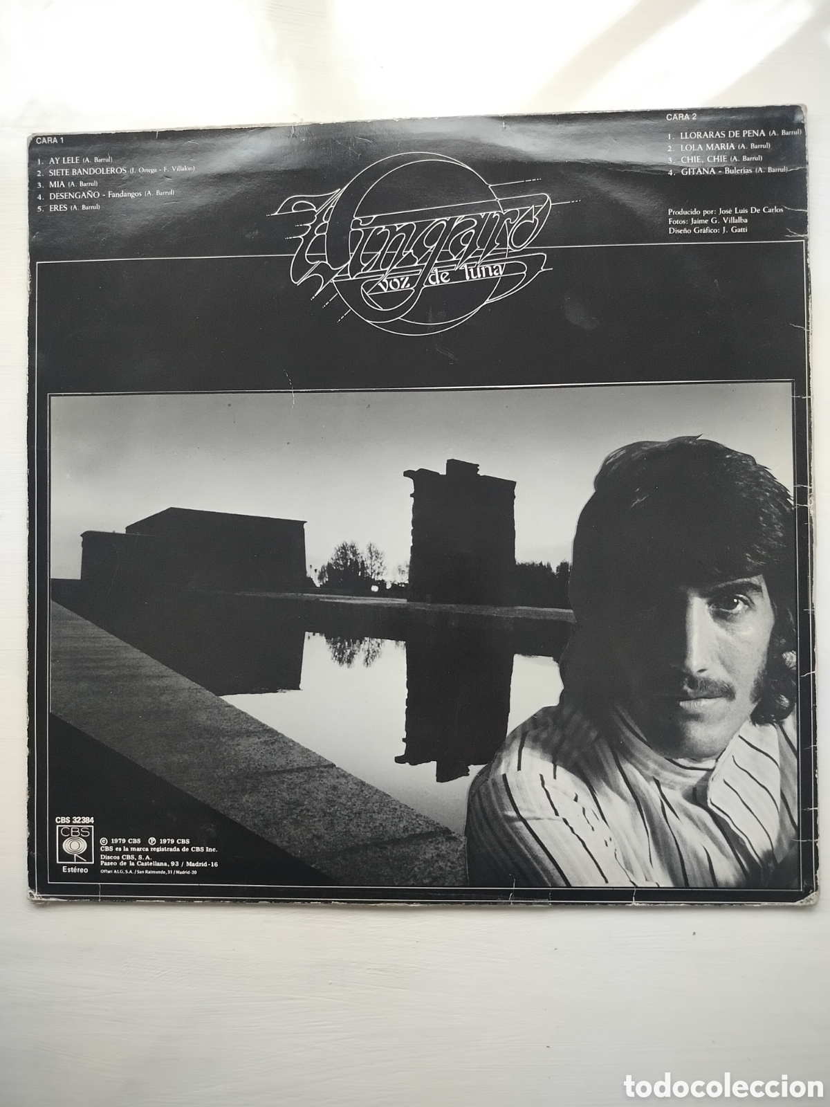 Discos de vinilo: Z&iacute;ngaro LP Voz de Luna - Foto 2