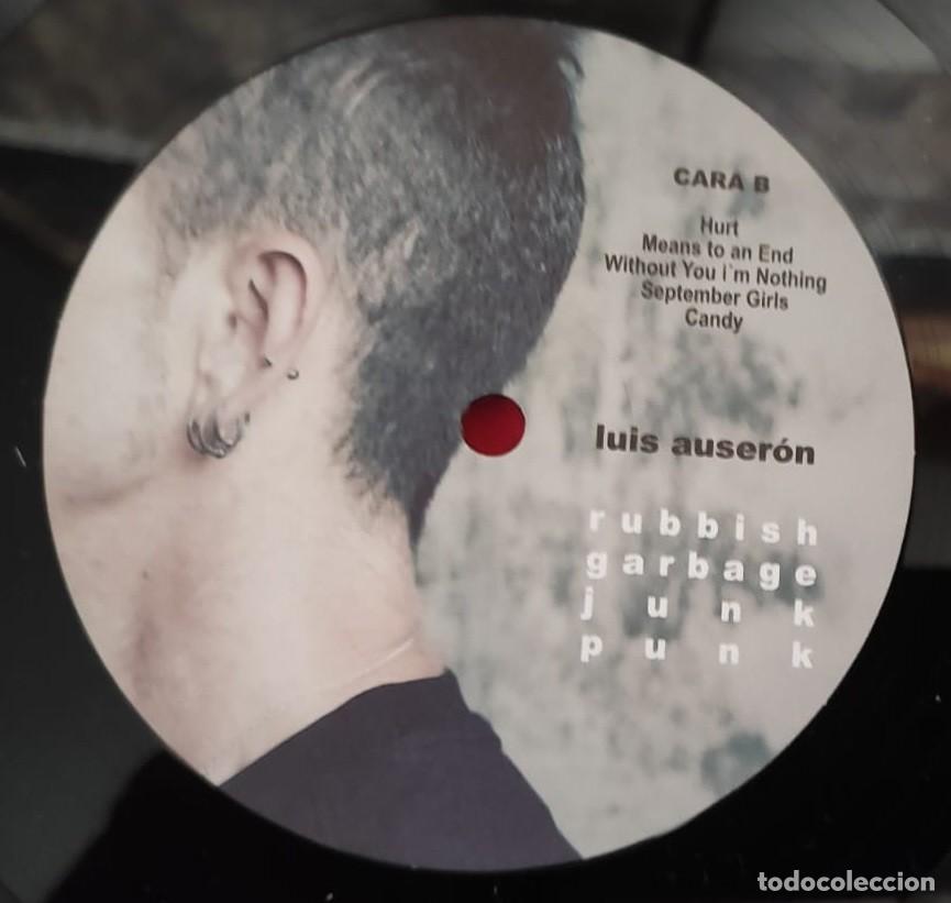 Discos de vinilo: LUIS AUSERON - RUBBISH GARBAGE JUNK PUNK - LP - Foto 5