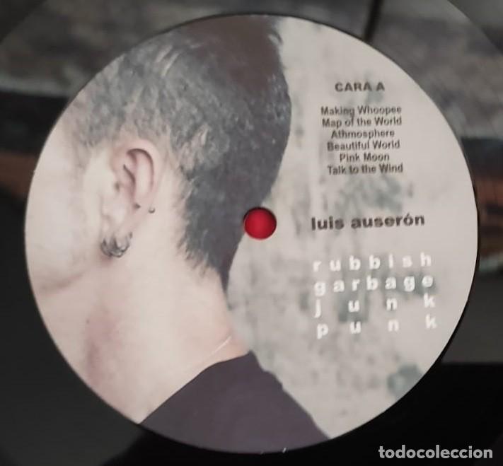 Discos de vinilo: LUIS AUSERON - RUBBISH GARBAGE JUNK PUNK - LP - Foto 6