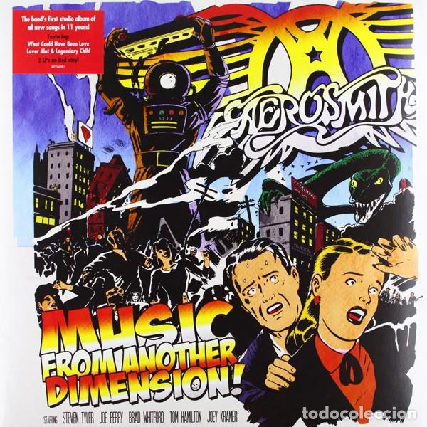 Discos de vinilo: AEROSMITH MUSIC FROM ANOTHER DIMENSION ! 2 LP&acute;s + CD - Foto 1