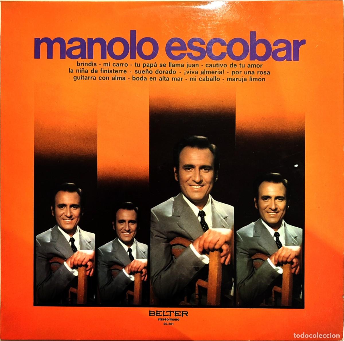 Discos de vinilo: Vinilo Manolo Escobar - Foto 1