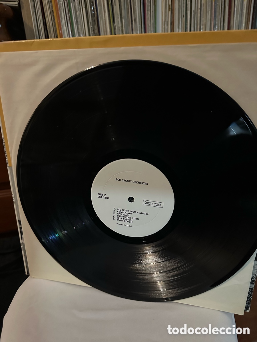 Discos de vinilo: LP/ BOB CROSBY - INSTRUMENTALS 1940-2 - Foto 3