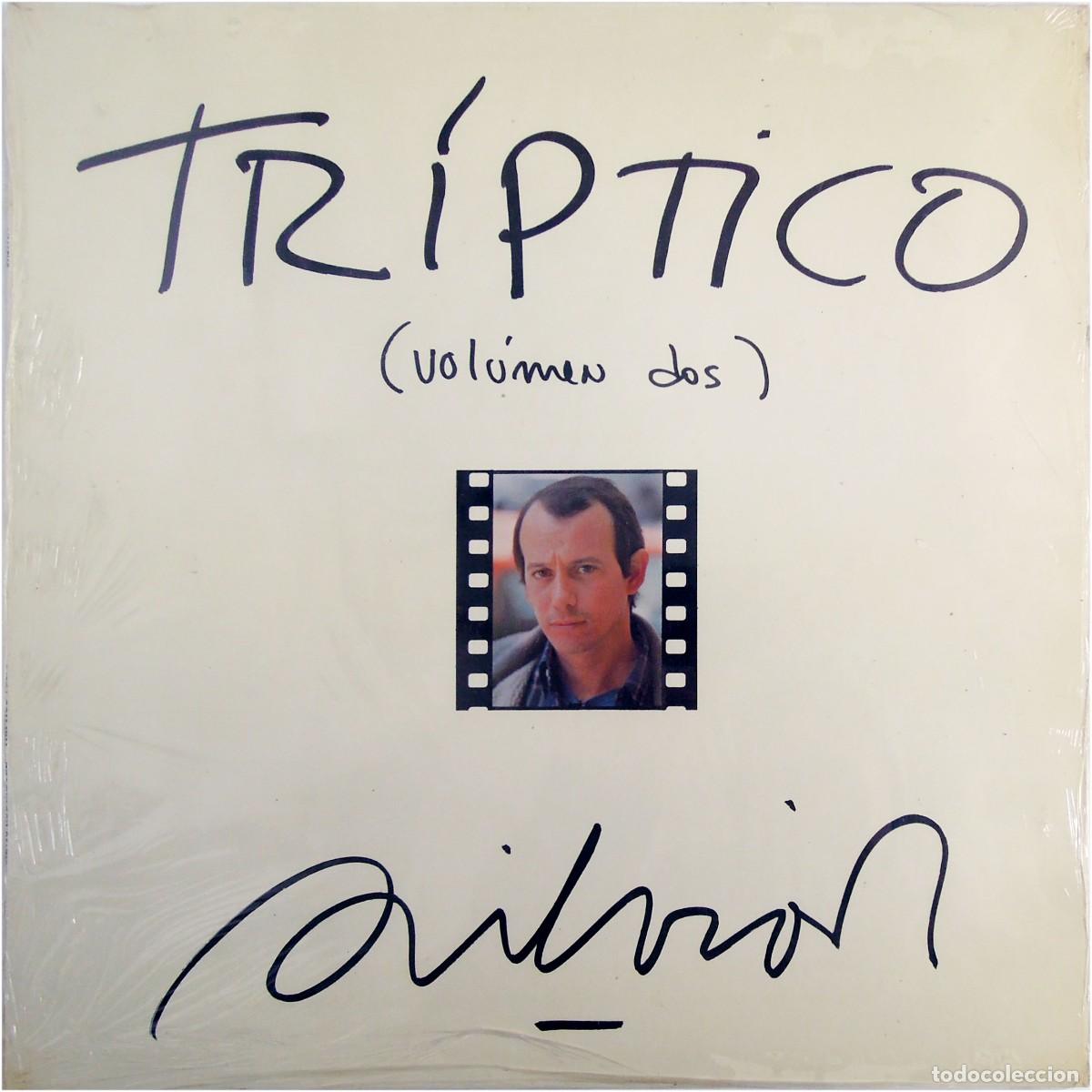 Disques de vinyle: Silvio Rodr&iacute;guez &lrm;- Tr&iacute;ptico (Vol&uacute;men Dos) - LP Spain 1984 - Fonomusic/Areito 892195/9
