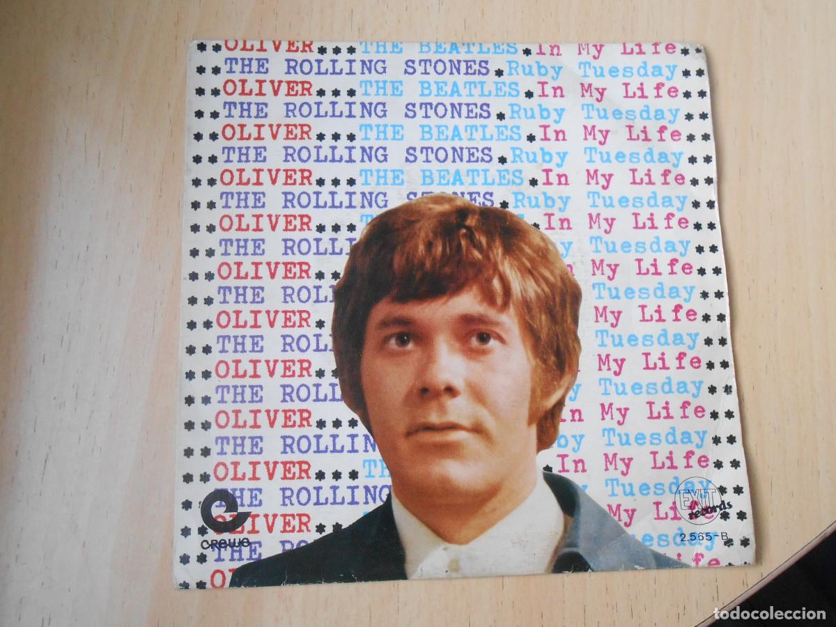 Discos de vinilo: OLIVER, SG, RUBY TUESDAY + 1, A&Ntilde;O 1970, EXIT RECORDS 2.565 - B PROMOCION - Foto 1