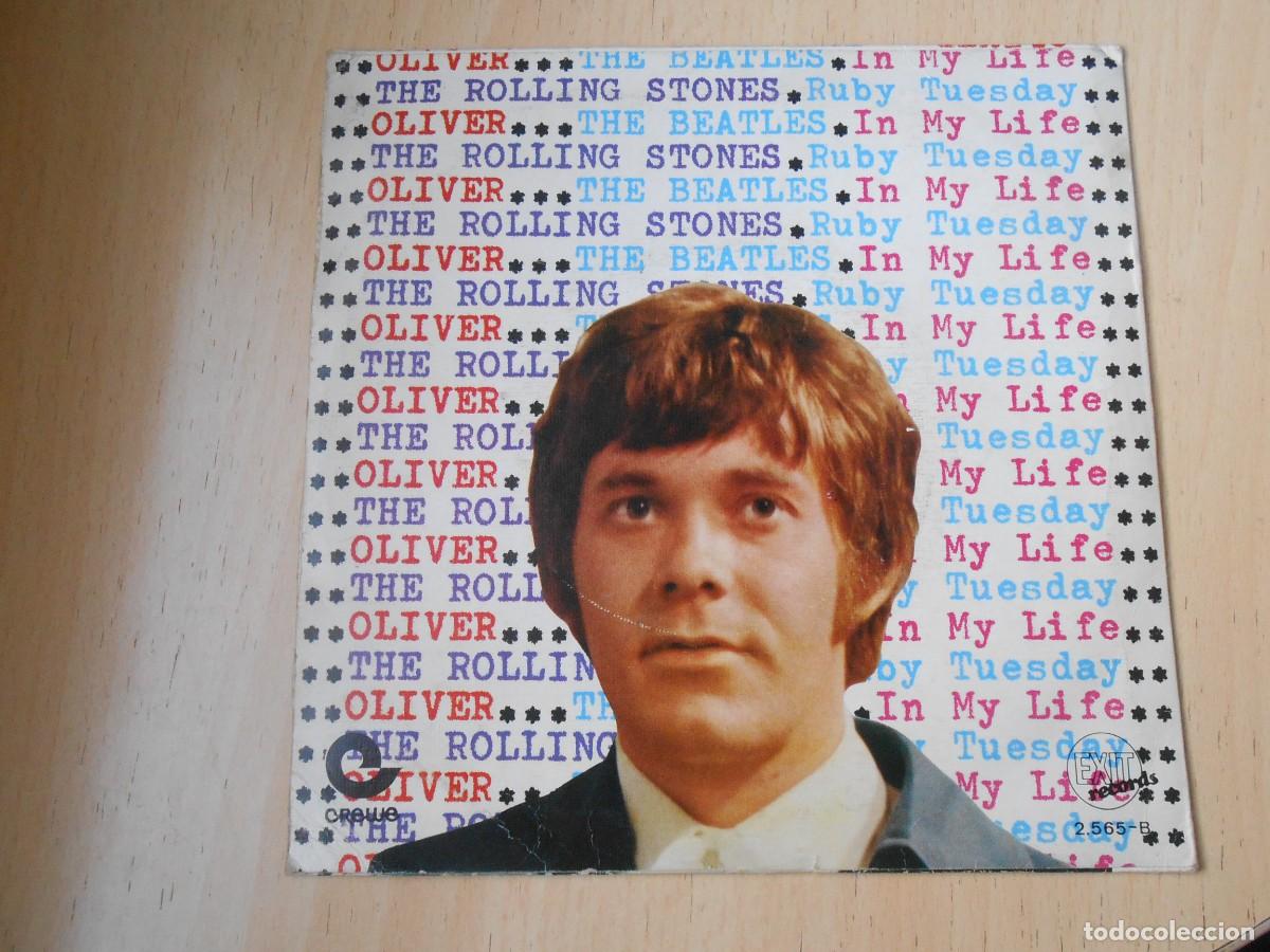 Discos de vinilo: OLIVER, SG, RUBY TUESDAY + 1, A&Ntilde;O 1970, EXIT RECORDS 2.565 - B PROMOCION - Foto 2
