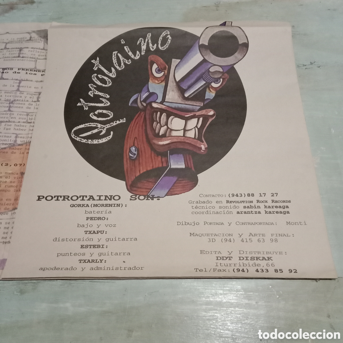 Discos de vinilo: POTROTAINO - POTROTAINO - LP - Foto 3