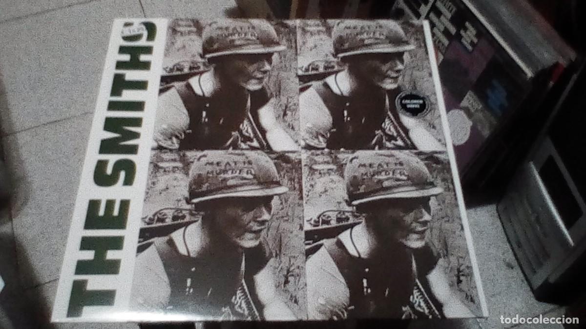 Discos de vinilo: The Smiths &ndash; Meat Is Murder ( Blue vinyl) - Foto 1