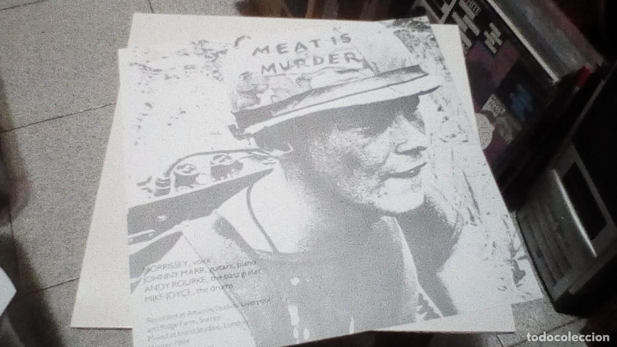 Discos de vinilo: The Smiths &ndash; Meat Is Murder ( Blue vinyl) - Foto 3