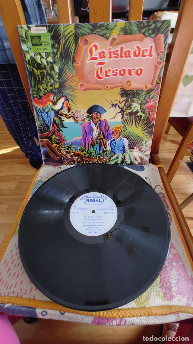 Discos de vinilo: LA ISLA DEL TESORO-LP NARRACION INFANTIL - Foto 1