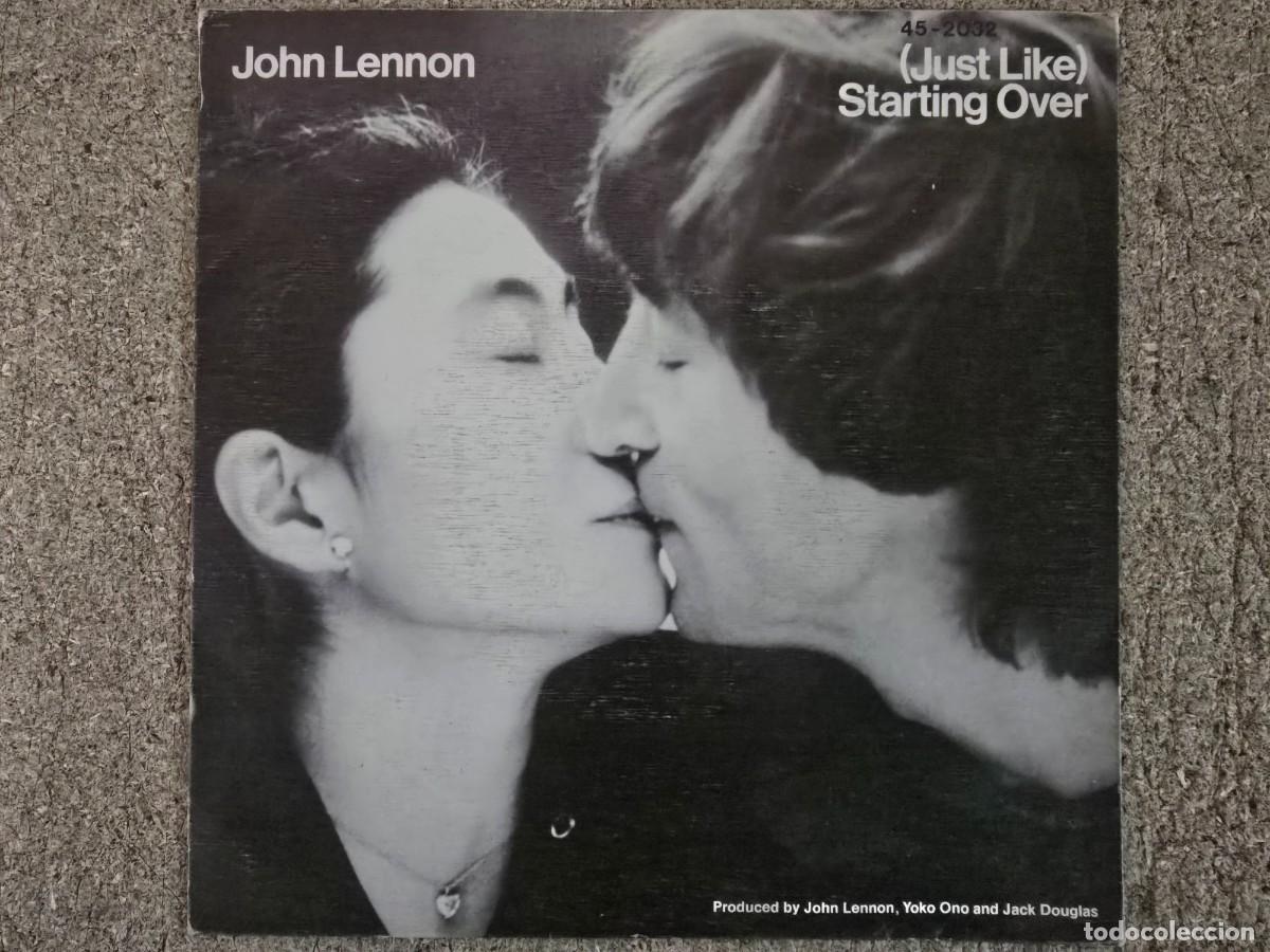 Discos de vinilo: Disco Single.John Lennon.Just Like.1980 - Foto 1