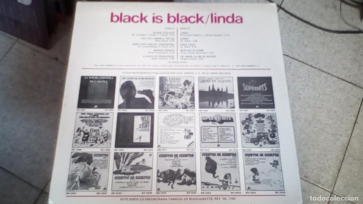 Discos de vinilo: The Studio Group &lrm;&ndash; Black Is Black / Linda - Foto 2