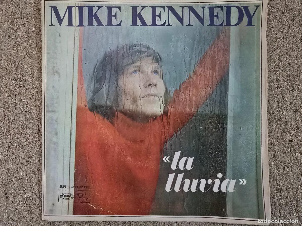 Discos de vinilo: Disco Single.Mike Kennedy.La Lluvia - Foto 1