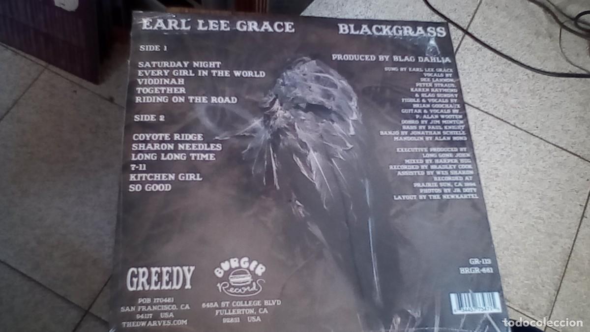 Discos de vinilo: Earl Lee Grace &ndash; Blackgrass - Foto 2