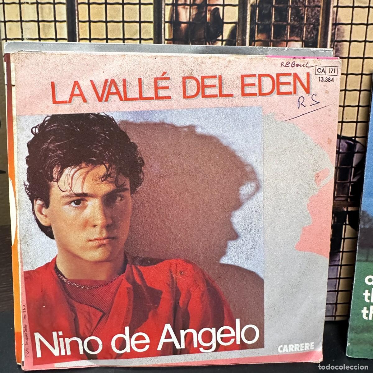 Discos de vinilo: Nino de Angelo - La Vall&eacute; Del Eden (7&rdquo;, Single) - Foto 2