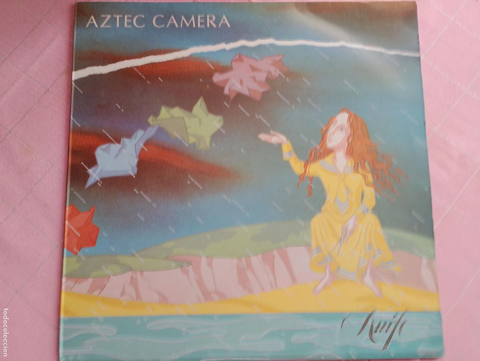 Discos de vinilo: Aztec Camera &lrm;&ndash; Knife 1984 ed espa&ntilde;ola - Foto 3